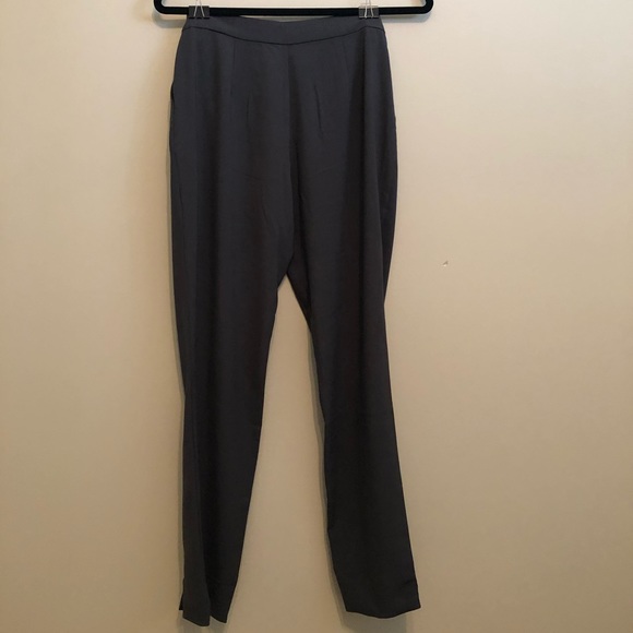 Lulus Aisha Charcoal Gray Trouser Pants - NWOT - Picture 4 of 8
